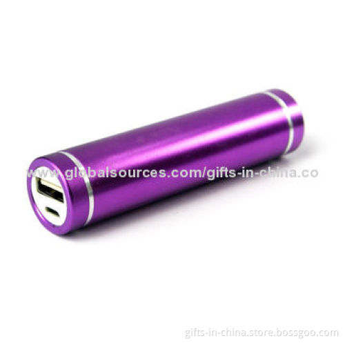 2,600mAh Portable Power Bank/External Battery Charger for S4/S3, iPhone 5/4S, HTC and All Mobiles
